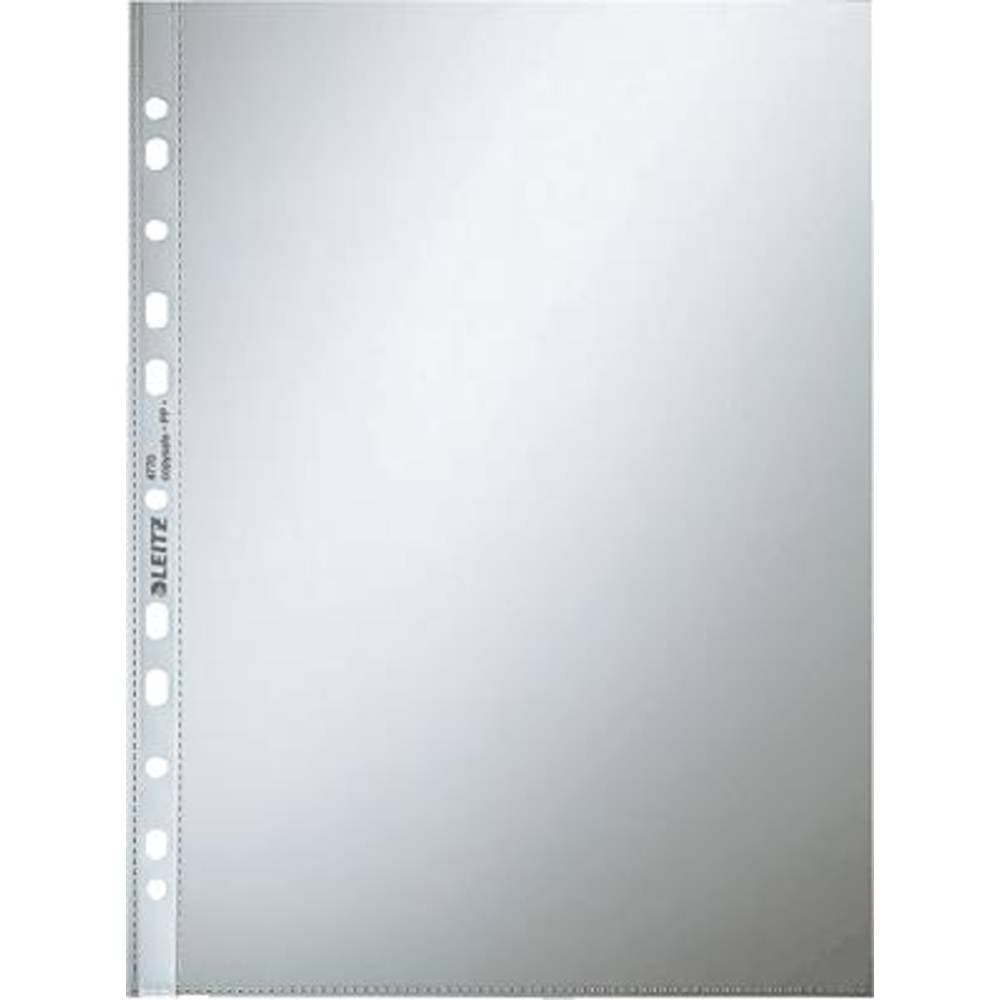 Leitz Plastficka 4770 DIN A4 Polypropylen 0.08 mm Glasklar 47700002-100 100 st