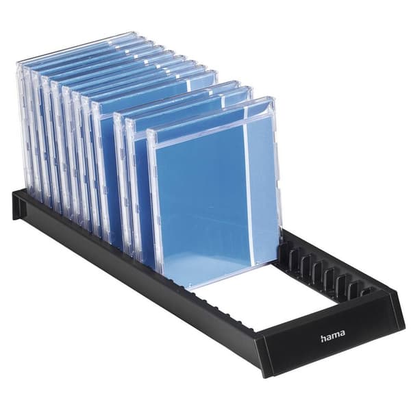 Hama CD-blädderställ för 22 CD-skivor, svart
