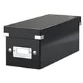 Miniatyrbild 3 av 3: Leitz CD-box 30 CDs Laminerad hårdpapp Svart 1 st (B x H x D) 143 x 136 x 352 mm 6041-00-95
