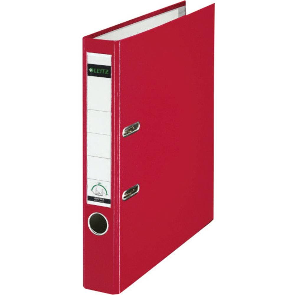 Leitz Pärm 1015 DIN A4 Bredd baksida: 52 mm Röd 2 byglar 10155025