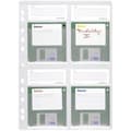 Miniatyrbild 1 av 4: Durable Diskett-mapphölje 4 disketter 3,5 tum Transparent 5 st 524319