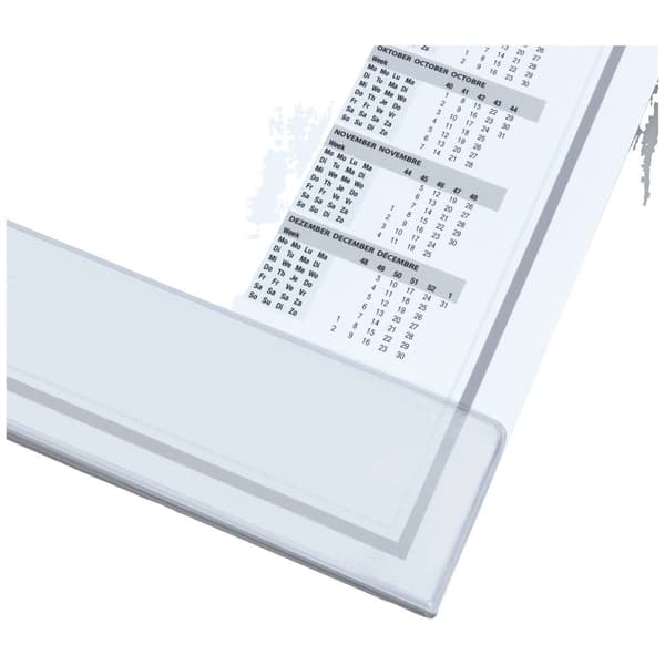 Sigel Protect HO366 Skrivunderlägg 2-årskalender Grå (B x H) 595 mm x 410 mm