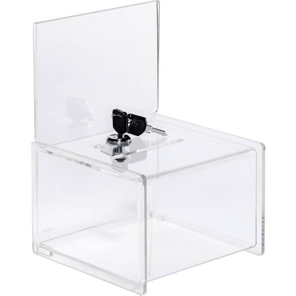 Sigel Action box med insats, lås VA151 Transparent (B x H x D) 150 x 150 x 212 mm 1 st