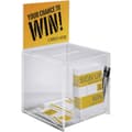 Miniatyrbild 1 av 4: Sigel Action box med insats, tillsatsfack VA152 Transparent (B x H x D) 210 x 368 x 210 mm 1 st