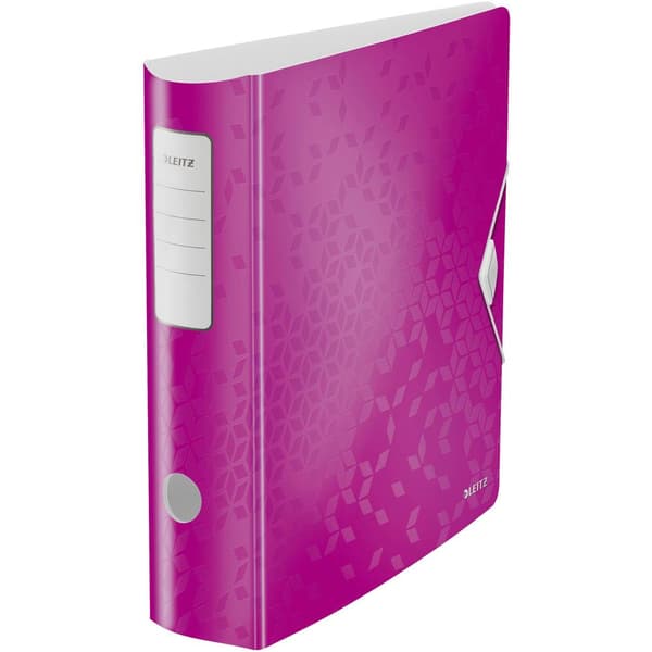 Leitz Pärm DIN A4 Bredd baksida: 82 mm Rosa (metallic) – EU-standard