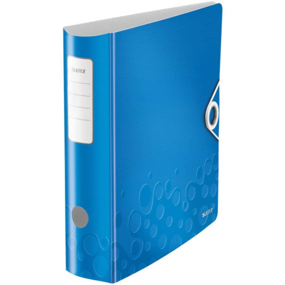 Leitz Pärm 1106 Active WOW DIN A4 Bredd baksida: 82 mm Isblå Metallic 2 byglar 1106-00-36