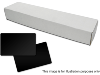 Evolis - Ikke-plastifisert polyvinylklorid (PVC-U) - 30 mille - matt svart - 86 x 54 mm 500 kort kort - for Evolis Quantum 2 Standard