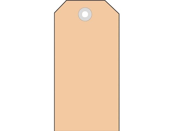 HERMA - Kartong - jämnbrun - 90 x 45 mm 1000 stk flikar