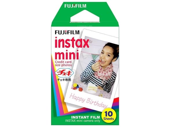Fujifilm Instax Mini - Hurtigvirkende fargefilm - ISO 800 - 10 eksponeringer