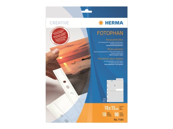 HERMA Fotophan - Hylse x 10