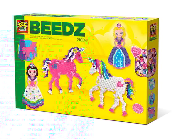 SES Creative Ironing Beads - Unicorns and Princesses