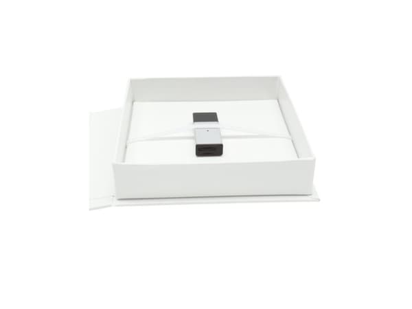 Deknudt S66DJ4, Hvit, Fotobokser, Lær, Lær, 130 mm, 130 mm, 3,3 cm