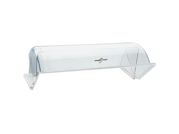 Rullelåg 1/1 GN 53x32.5x17 cm Polycarbonat/Krom,stk