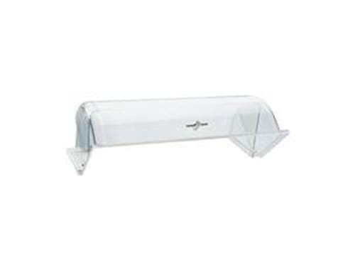 Rullelåg 1/1 GN 53x32.5x17 cm Polycarbonat/Krom,1 stk