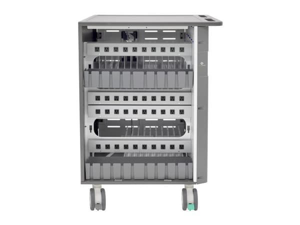 Ergotron Zip40 - Vogn (kun lading) - for 40 nettbrett / notebook-er - skjermstørrelse: inntil 15,6" - utgang: AC 100-240 V