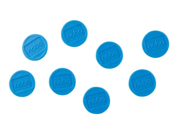 Magneetit 20mm Nobo blue pk/8 - (10 kpl)