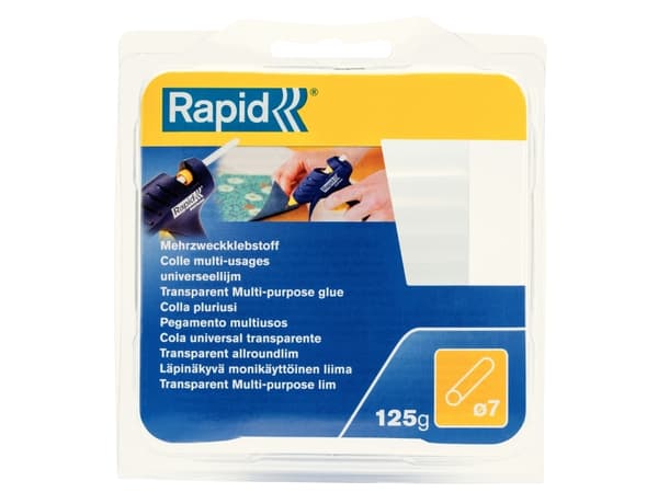Rapid Universal - Limstift - gjennomsiktig - EVA-harpiks (en pakke 36)