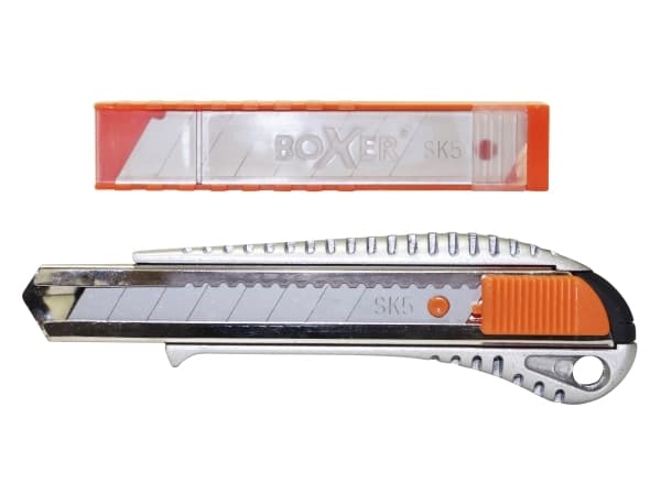 Boxer® hobbykniv 18 mm inkl. 10 ekstra knivblade