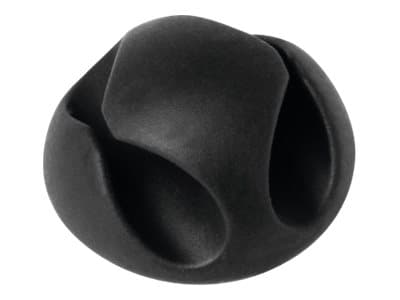 DURABLE CAVOLINE CLIP 2 - Kabelklämmor - grafit (paket om 6)