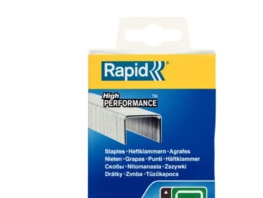 Rapid hæfteklammer Nr. 140 - Galv bredtrådshæfteklammer 12mm