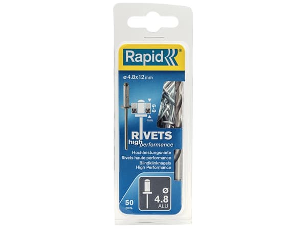 4,8 * 12 High Performance Rivets, 50 pcs
