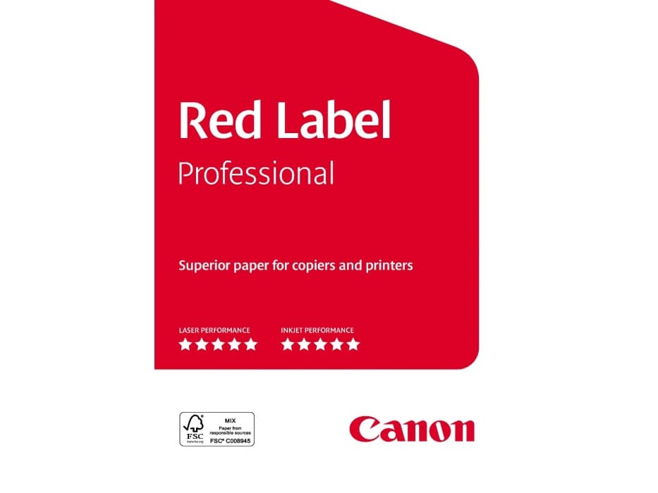 Canon Red Label Superior WOP163 - Slät - 260 mikrometer - ljust vit - A4 (210 x 297 mm) - 200 g/m² - 250 ark papper