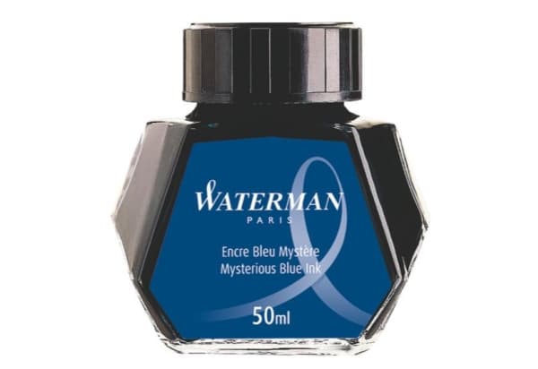 Waterman S0110790, Blå, Svart, Transparent, Reservoarpenna, 50 ml, 1 styck