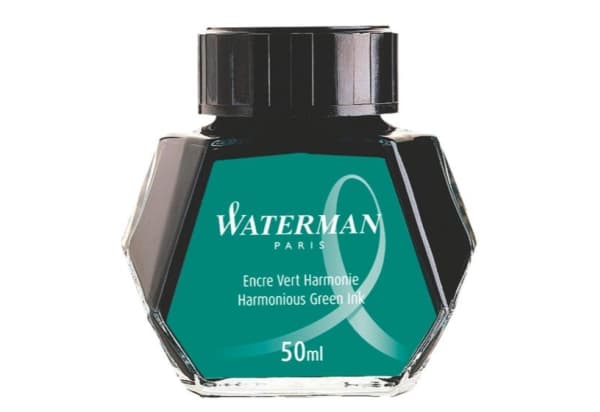 Waterman S0110770, Grønn, Svart, Gjennomsiktig, Fontenepenn, 50 ml, 1 stykker