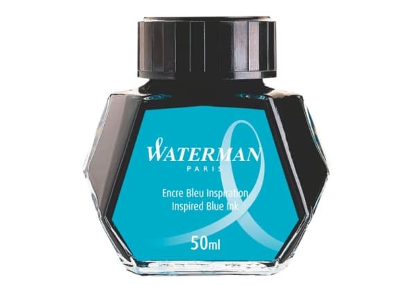 Waterman S0110810, Blå, Svart, Gjennomsiktig, Fontenepenn, 50 ml, 1 stykker