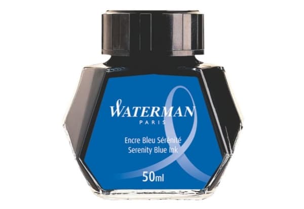 Waterman S0110720, Blå, Svart, Gjennomsiktig, Fontenepenn, 50 ml, 1 stykker