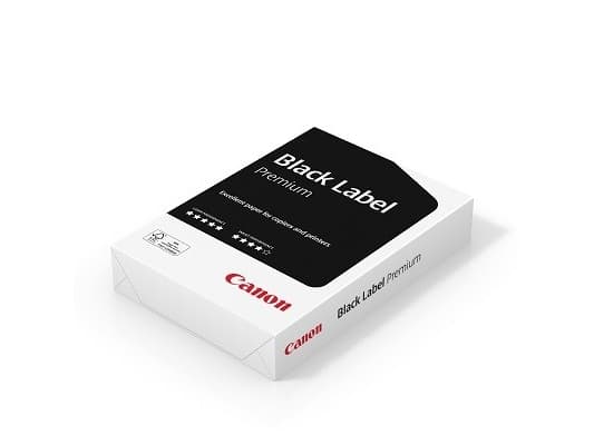 Canon Production Printing Black Label Premium WOP412 - 106 mikroner - hvit - A5 (148 x 210 mm) - 80 g/m² - 500 ark etikettpapir