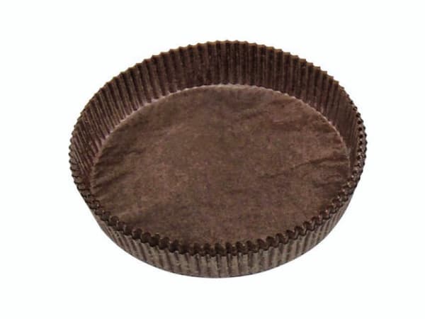 Bakform nr 200 pergament brun Ø145x30mm mazarin 1000st/pk - (1000 st)