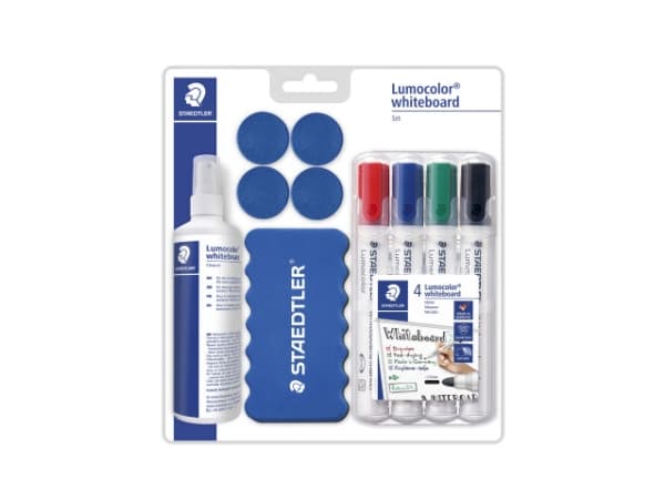 Whiteboard Start-kit Staedtler Lumocolor 613 - komplett tillbehörssats
