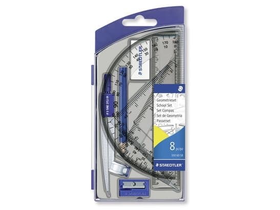 Staedtler Noris 550, 8 kpl, Sininen, Läpinäkyvä