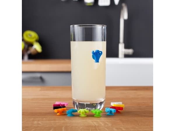 Vacu Vin 8714793188600, Glass, Flerfarget, 12 stykker