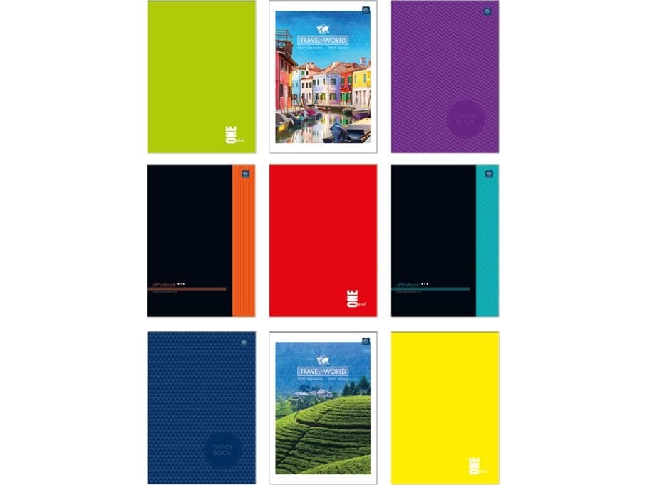 Interdruk Notebook block A4/50 squared sheets - WIKR-000421
