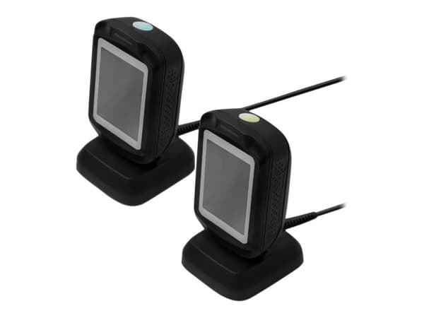 Qoltec - Streckkodsskanner - desktop - 2D-imager - 300 skanning/sek - avkodad - USB