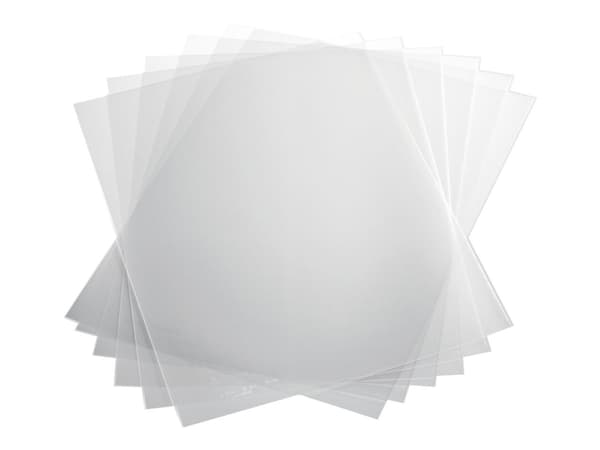 DURABLE - Filmappe - for A4 - kapasitet: 100 ark - gjennomsiktig (en pakke 50)