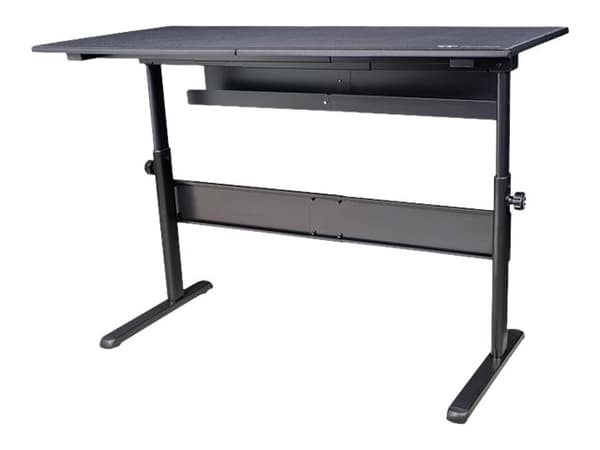 Thermaltake GD-LBS-BRHANX-01, Suora, Suorakaiteen muotoinen, MDF-levy, Terästä, Pelaaminen, Laminaatti musta