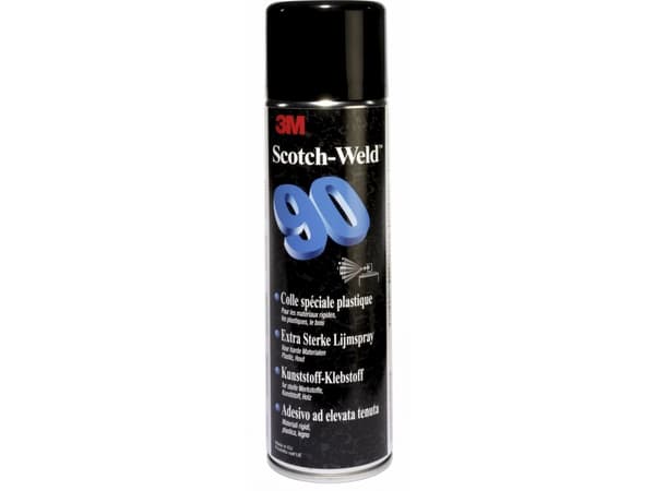 Spraylim 90 3M 500 ml för kartong - folie - (500 ml per st. x 12 )