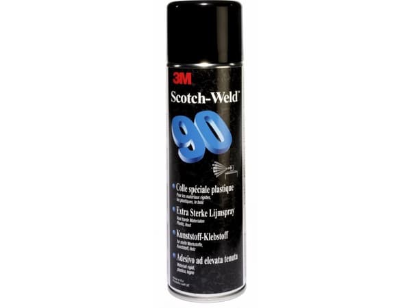 Spraylim 90 3M 500 ml för kartong - folie - (500 ml per st. x 12 )
