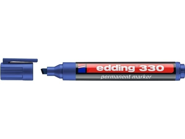edding 330 - Markering - permanent - blå - 1-5 mm