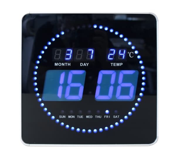 Ur Unilux FLO-Clock LED tid/dato/temperatur