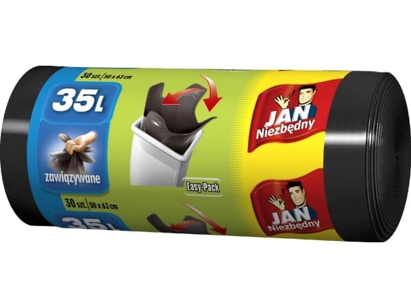Sarantis Worki HD Easy-pack sort 35L 30szt. (ZZAJAN147.)
