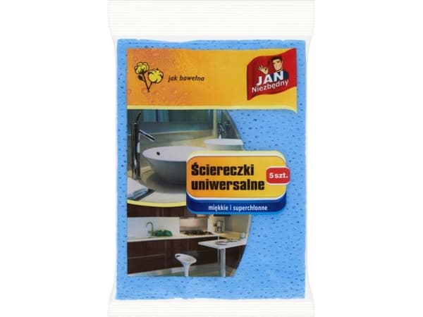 SAR JAN NZ WIPES AS BAWEŁNA 5pcs