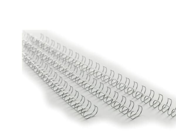 GBC MultiBind - 12 mm - 21 ringer - A4 (210 x 297 mm) - 130 ark - sølv - 100 stk bindestreng - for P/N: IB271212, IB271250