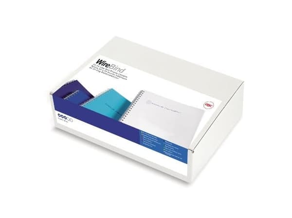 GBC 47901E, Metalli, Valkoinen, 35 arkkia, 297 mm, 210 mm, 100 kpl