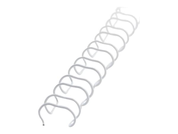 GBC MultiBind - 10 mm - 21 ringer - A4 (210 x 297 mm) - 85 ark - hvit - 100 stk bindestreng - for P/N: IB271212, IB271250