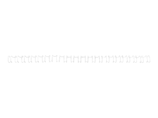 GBC MultiBind - 10 mm - 21 ringer - A4 (210 x 297 mm) - 85 ark - hvit - 100 stk bindestreng - for P/N: IB271212, IB271250
