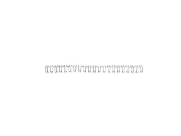 GBC MultiBind - 6 mm - 21 ringer - A4 (210 x 297 mm) - 55 ark - sølv - 100 stk bindestreng - for P/N: IB271212, IB271250